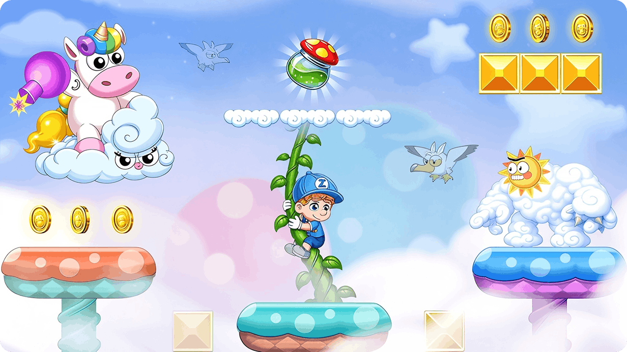 game screen